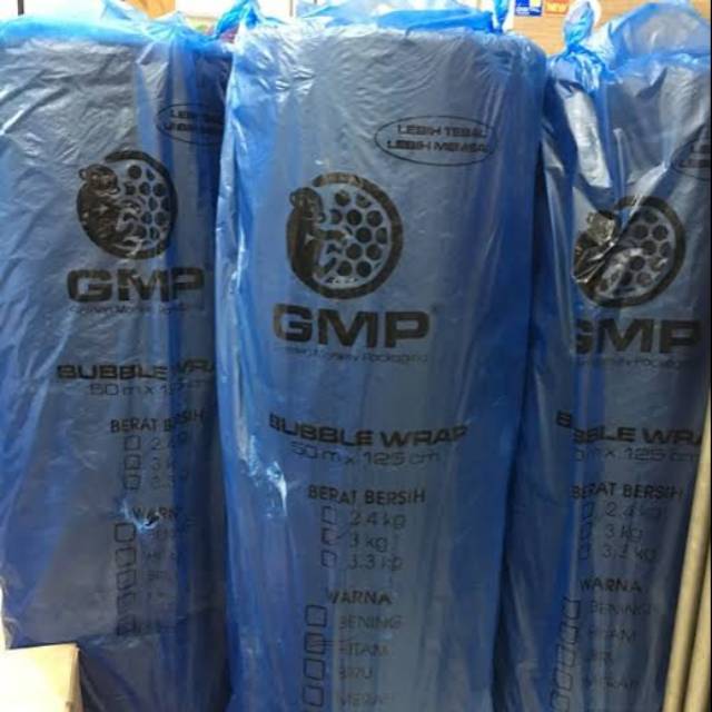 

BUBBLE WRAP GMP UK. 125 CM * 50 M GRAB/GOJEK ONLY - HITAM