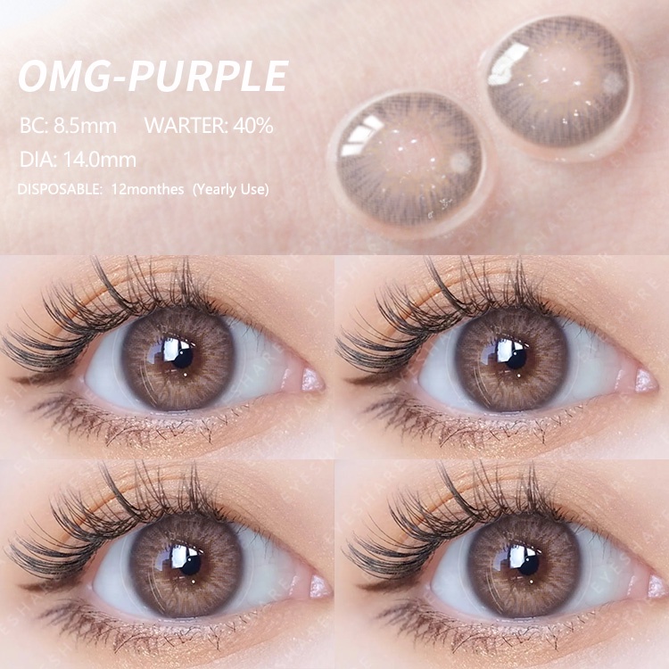SOFTLENS NATURAL KOREA NEW MORE DUBAI (NORMAL) SOFTLENS 1 PAKET LENGKAP CAIRAN DAN ALAT 14MM-14.5MM MINUS 0.00 BIG EYES LENSA WARNA SOFLEN MODEL TERBARU 2022 BEAUTYEYE BLACK-OMG-PURPLE
