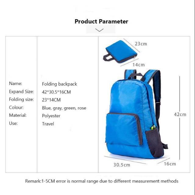 Tas Ransel Import di kirim acak