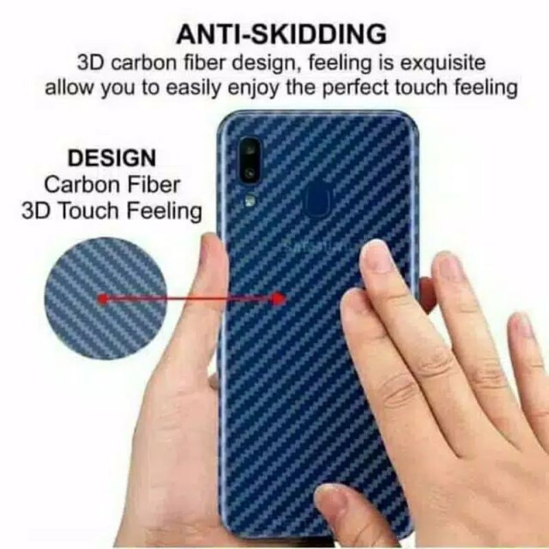 Back Skin Karbon REALME 2