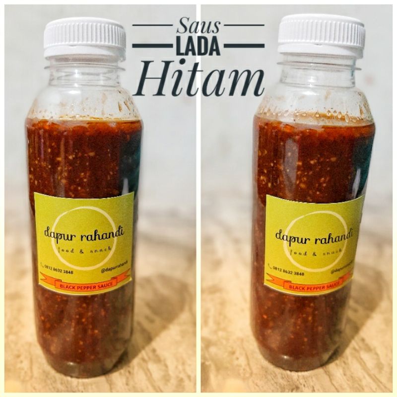 

Saus Lada Hitam / Black Pepper Sauce
