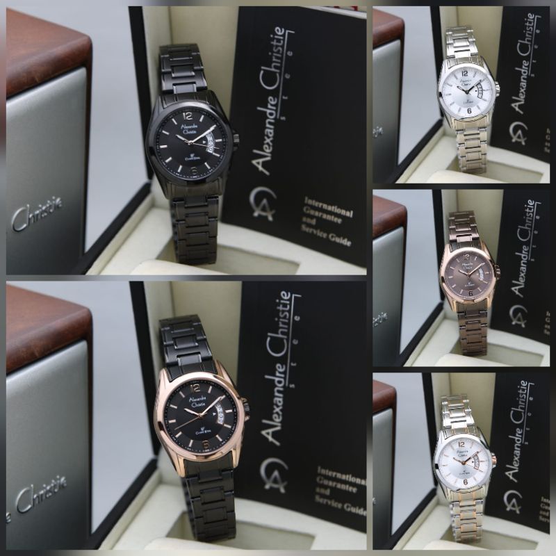 JAM TANGAN WANITA ALEXANDRE CHRISTIE AC8289 / AC 8289 ORIGINAL GARANSI RESMI 1 TAHUN
