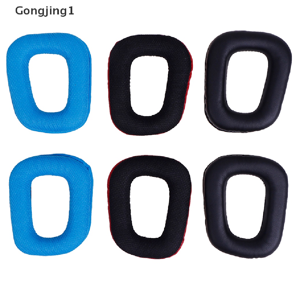 Gongjing1 1 Pasang Earpads Pengganti Untuk Logitech G35 G930 G430 F450