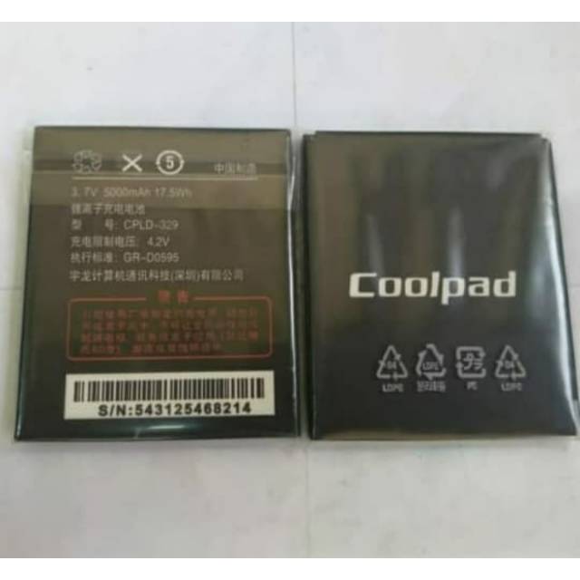 Batre Battery Baterai Coolpad CPLD-329 / CPLD-352 Original Battery