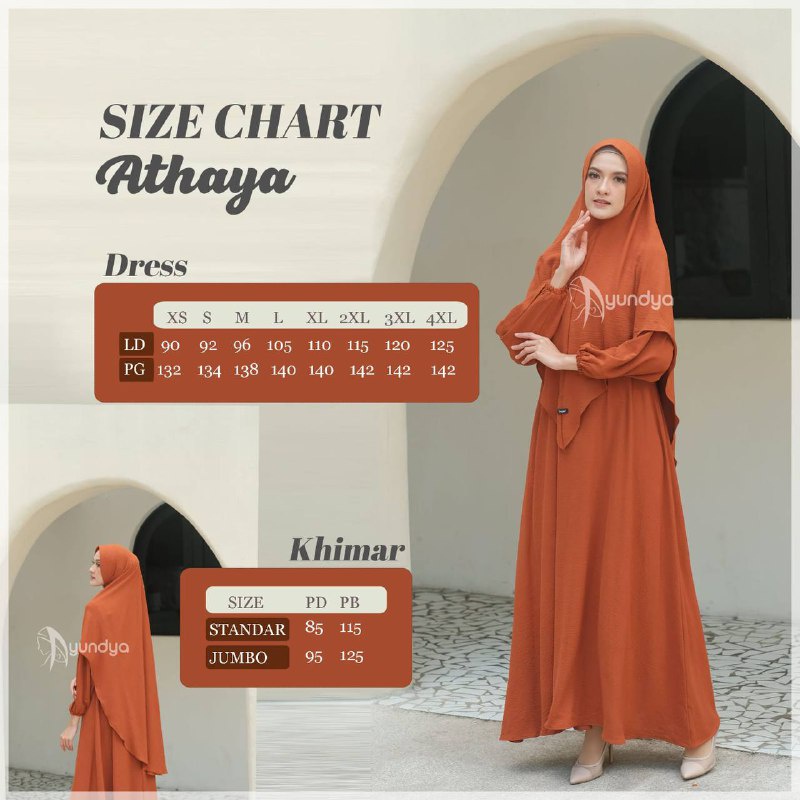 Gamis Dewasa Athaya Set By Ayundya