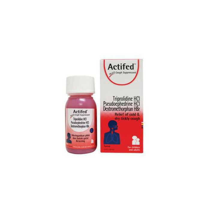 

Actifed Cough Syrup Merah 60mL