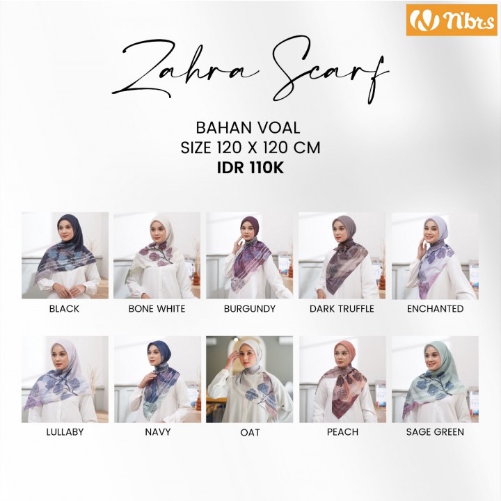 NBRS HIJAB ZAHRA SCARF