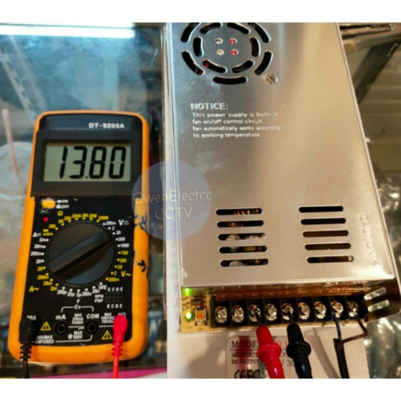 Power Supply Switching 30A 13.8V MURNI, 30A 13,8V