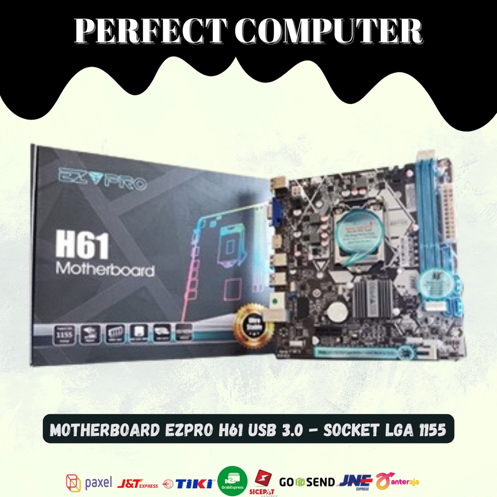 Motherboard EzPro H61 USB 3.0 - Socket LGA 1155