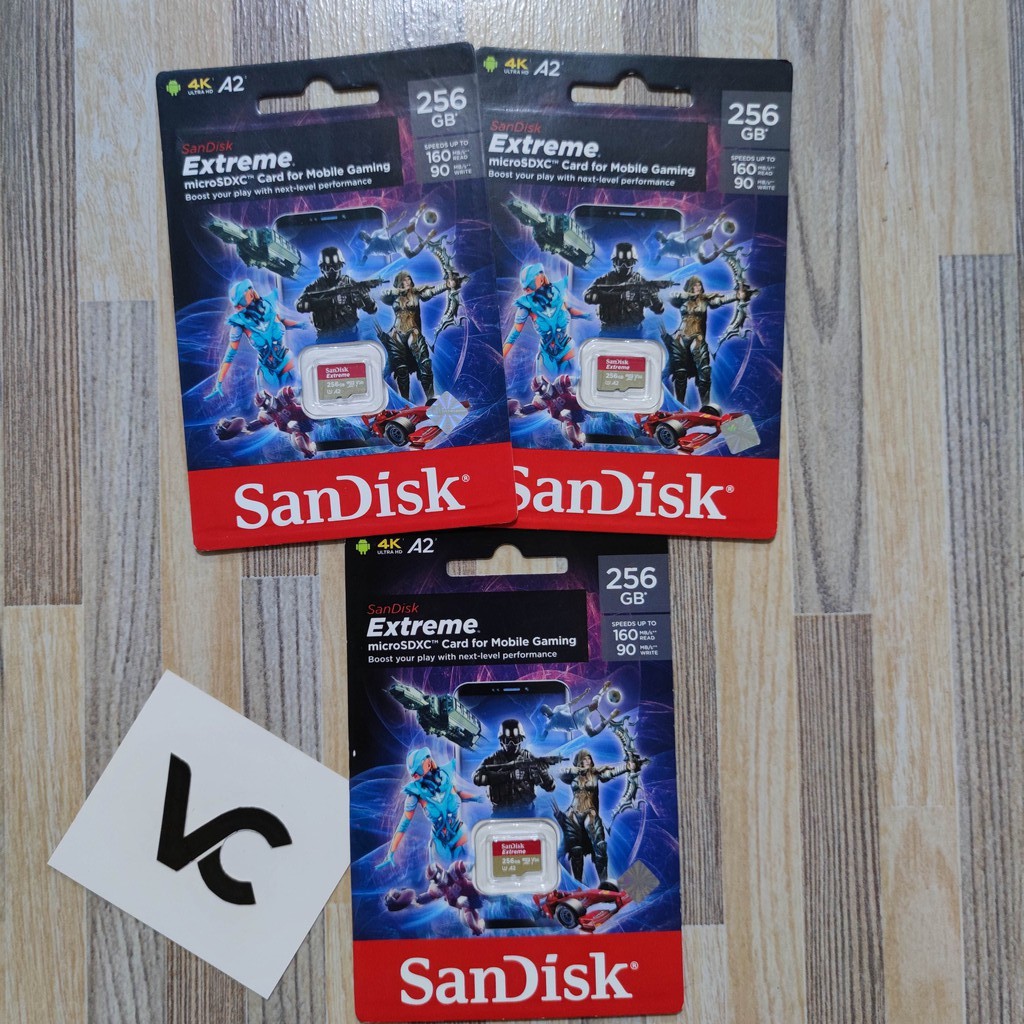 MicroSD SanDisk Extreme 32GB 64GB 128GB 256GB 4K V30 U3 A1 A2 Memory Card Micro SD Kartu Memori