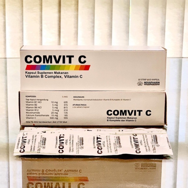 READY STOK Vitamin COMVIT C isi 100kapsul