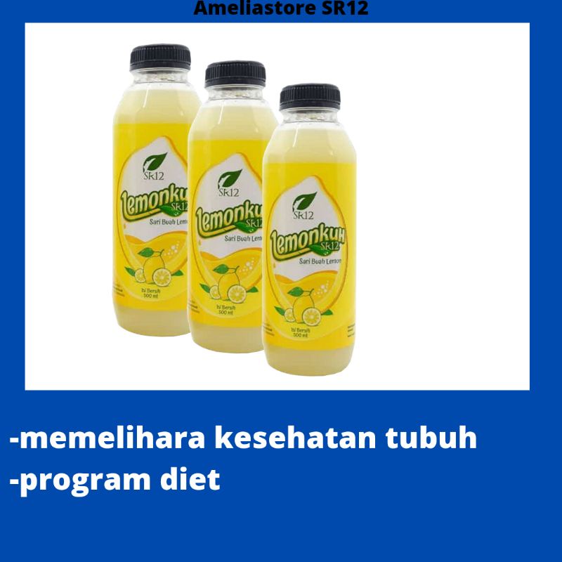 

LEMONKU SR12/SARI LEMON ASLI/MINUMAN DIET ALAMI