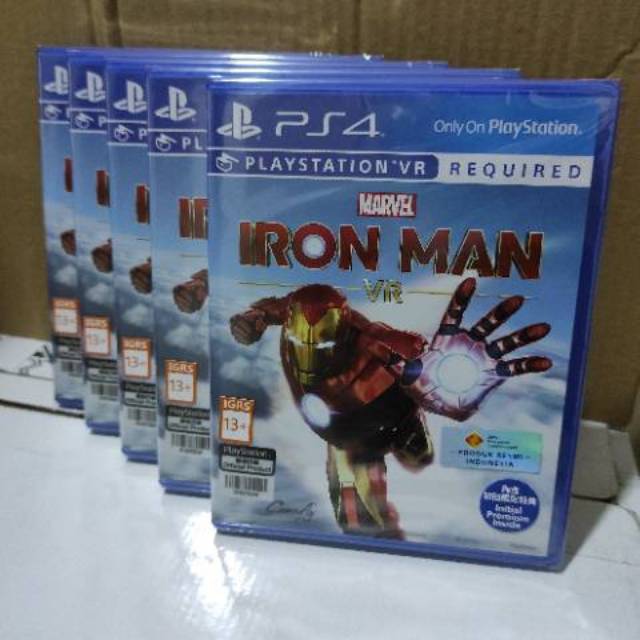 marvel's iron man vr ps4