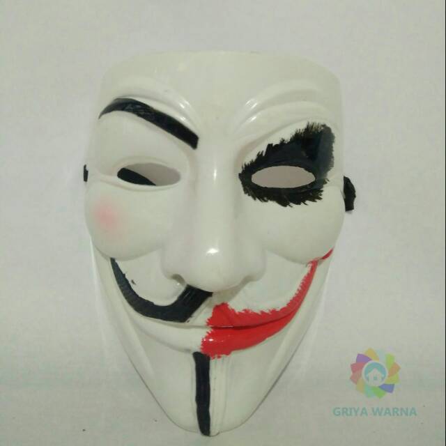 Topeng Anonymous Custom Joker 02