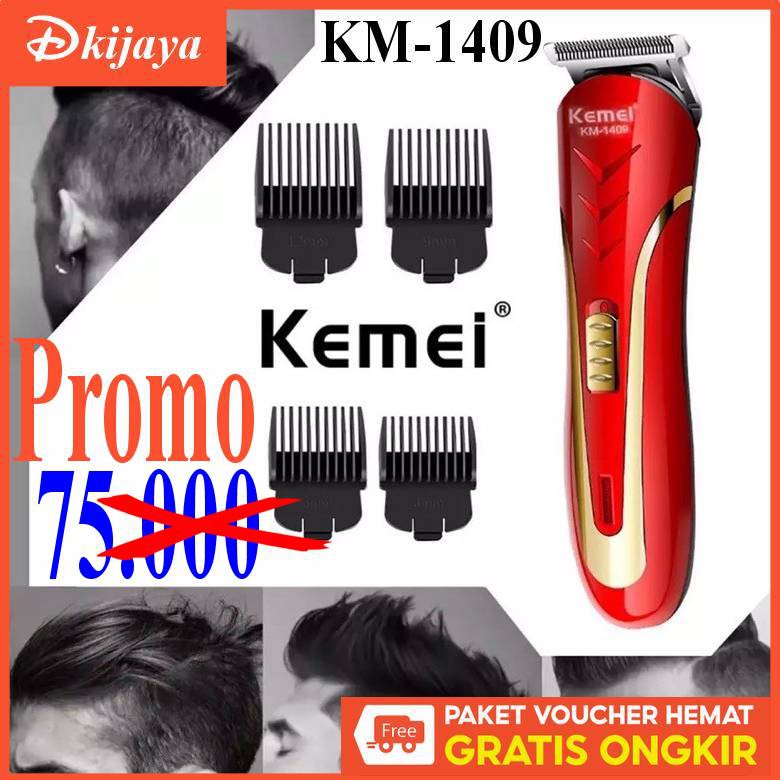 Promo Terbaru Alat Cukur Rambut Anak Bayi Pria Wanita Kip Gunting Sasak Kemei KM 1409 3530 5017 811