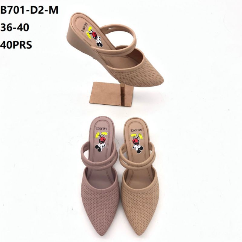 New BLC B701 Sandal Wedges Viani bacadeskripsi