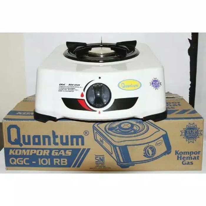 Kompor gas 1 tungku QUANTUM 101RB burner kuningan 101 RB