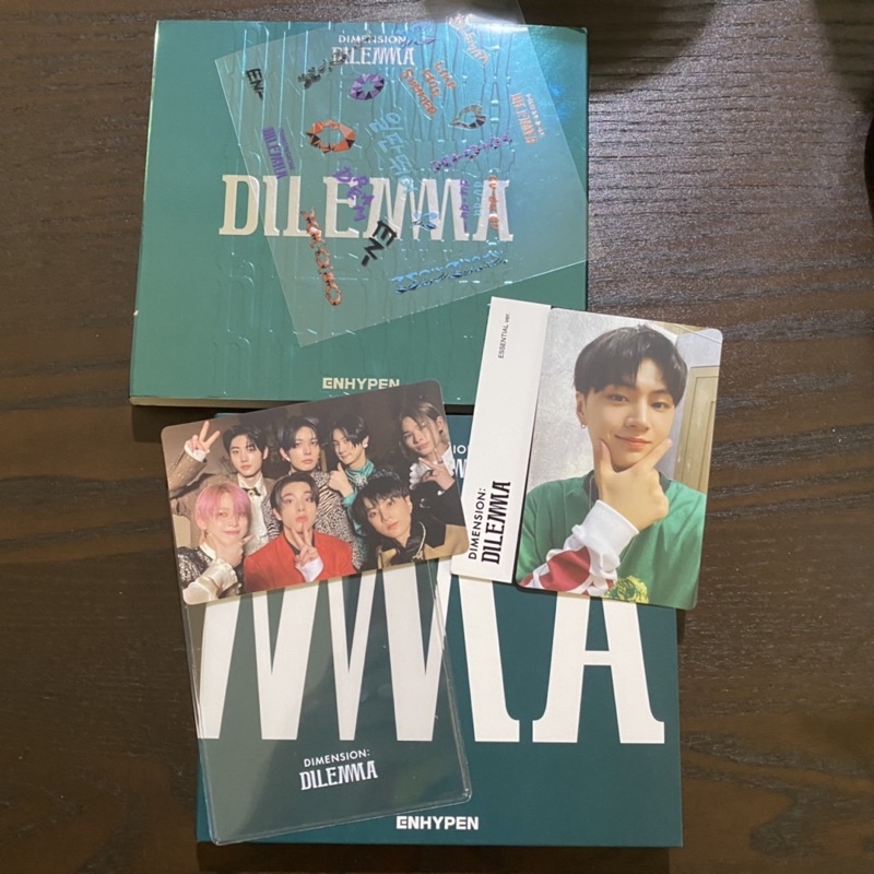 [READY] Unsealed Dilemma Album essential Enhypen En- pc jay & hee heeseung setengah love setlove