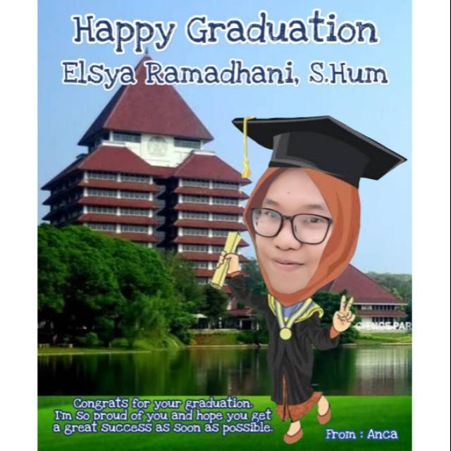 

Karikatur Wisuda Karikatur Kelulusan Free Request Background Kado Unik Hadiah Murah