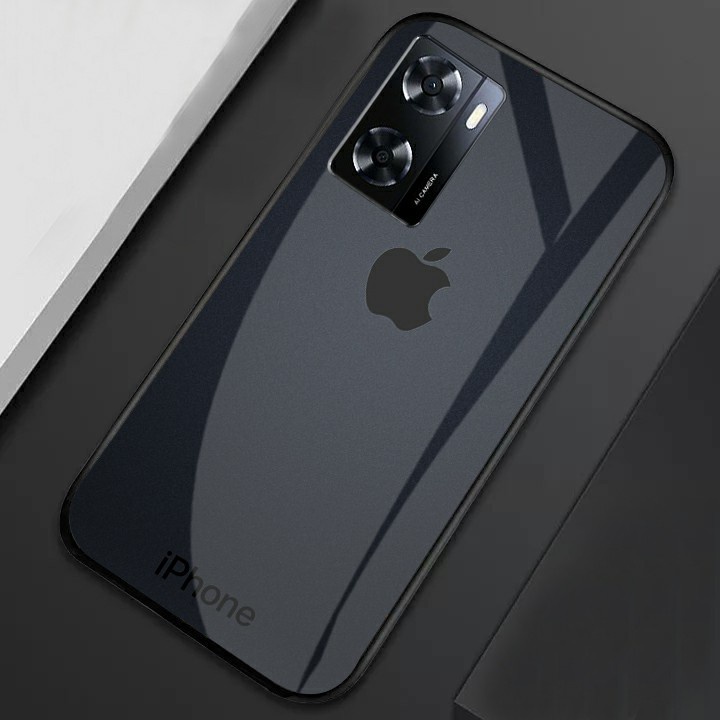 Softcase Glass Oppo A57 2022 [G174] - Softcase Mirror - Softcase Kaca Oppo A57 2022 - Softcase Glass