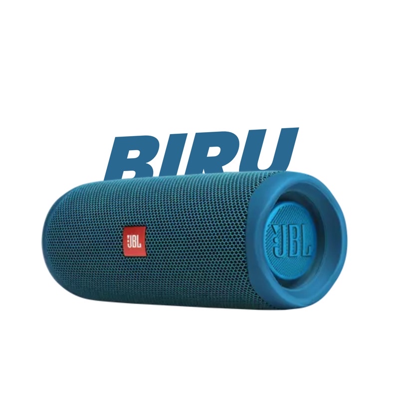 JBL Portable Flip 5 Wireless Bluetooth Speaker By Skypods Indonesia-Biru