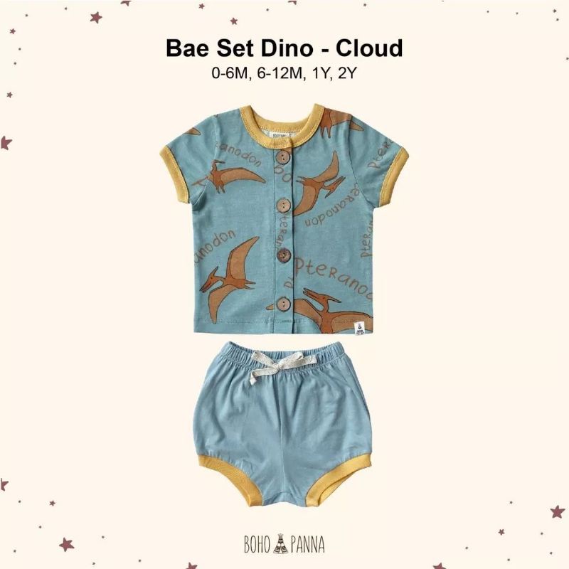 Bohopanna Bae Set Dino 0-24M