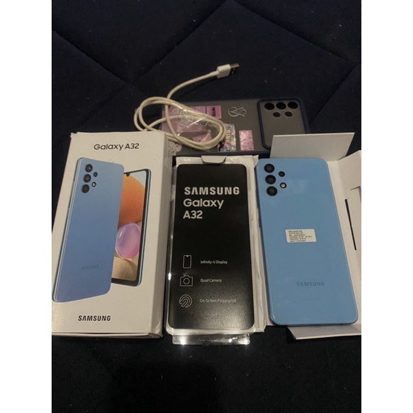 Handphone Hp Samsung A32 Second Seken Bekas Murah Fullset