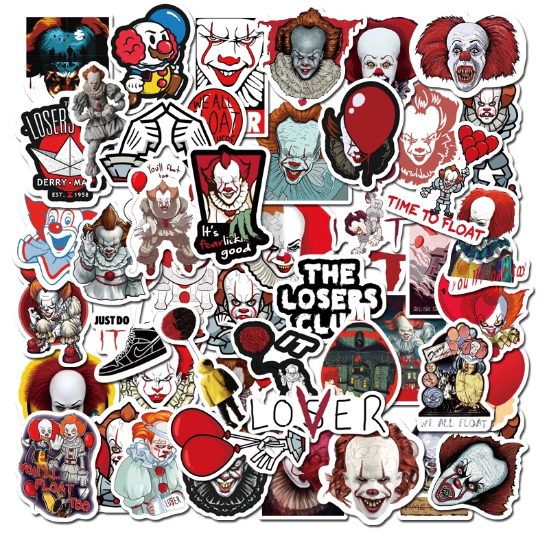 50pcs / pack Classic Film Character Stickers For Decoration