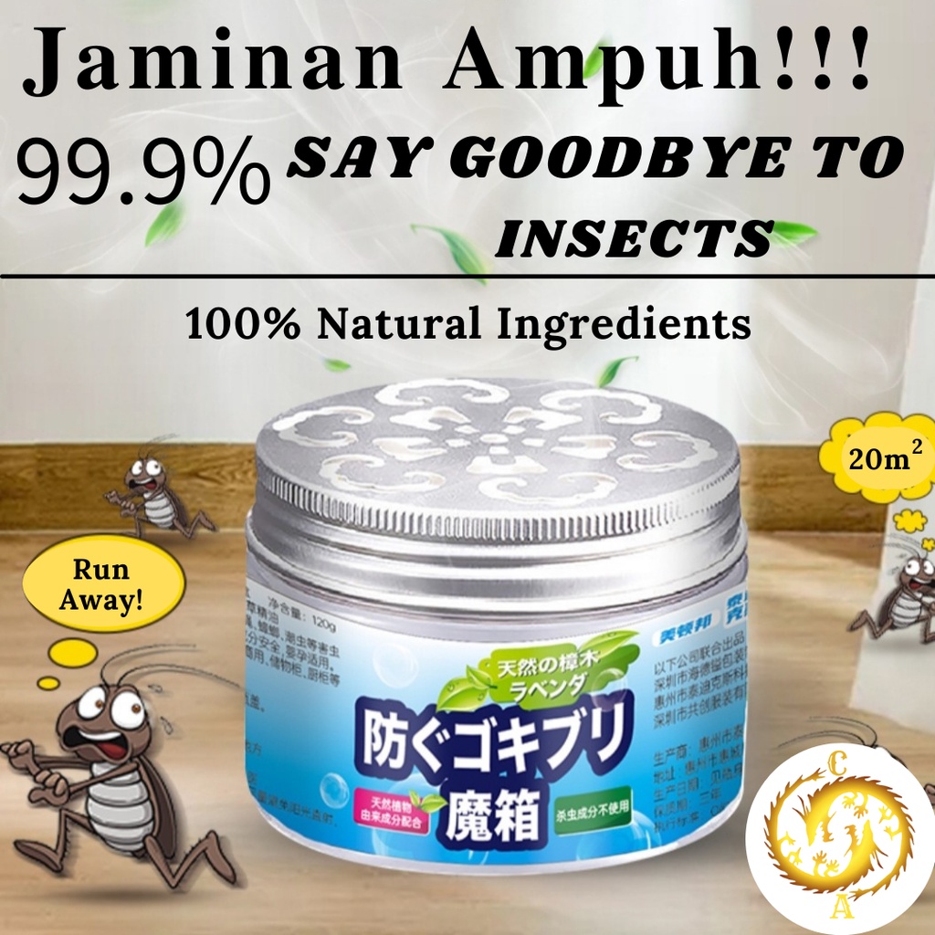 MAGIC BOX ANTI SERANGGA / ANTI NYAMUK / ANTI KECOA / ANTI LALAT / ANTI KUTU - 120 GRAM