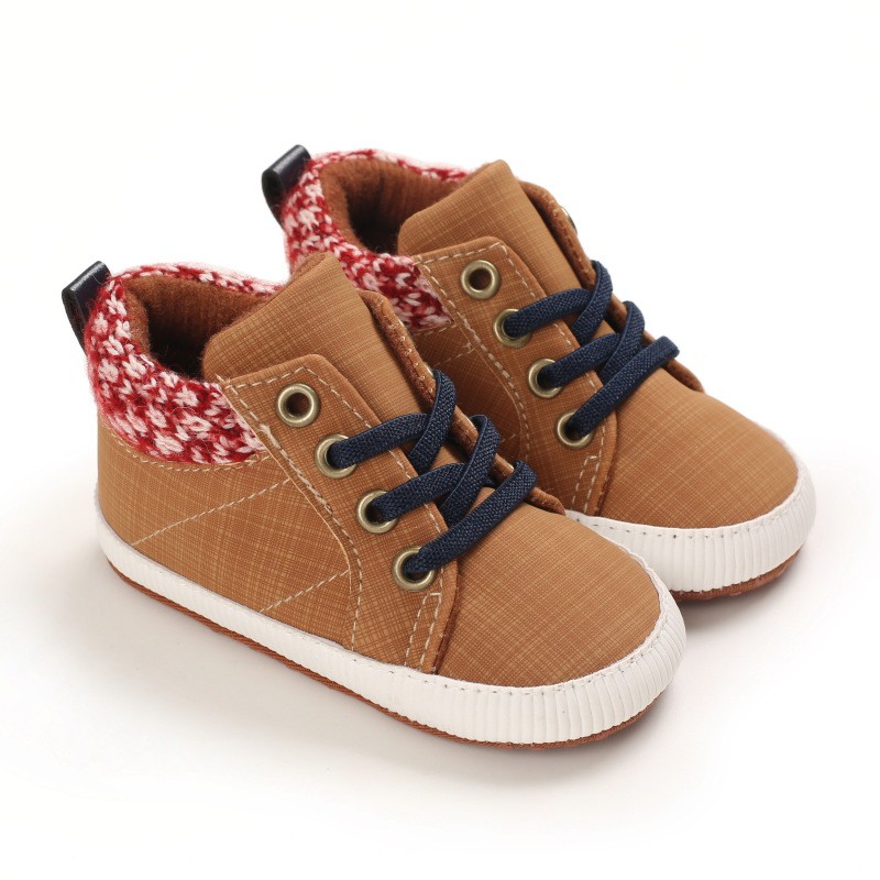 HappyOliver B287 MORRITZ BOOTS Sepatu Anak Laki Sepatu Bayi Prewalker Shoes 0-18 bulan Import