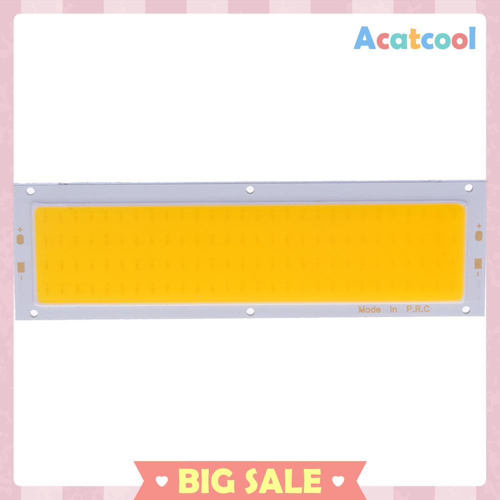 Lampu Strip Led Cob 12v 10w Ukuran 120x36mm Warna Warm White