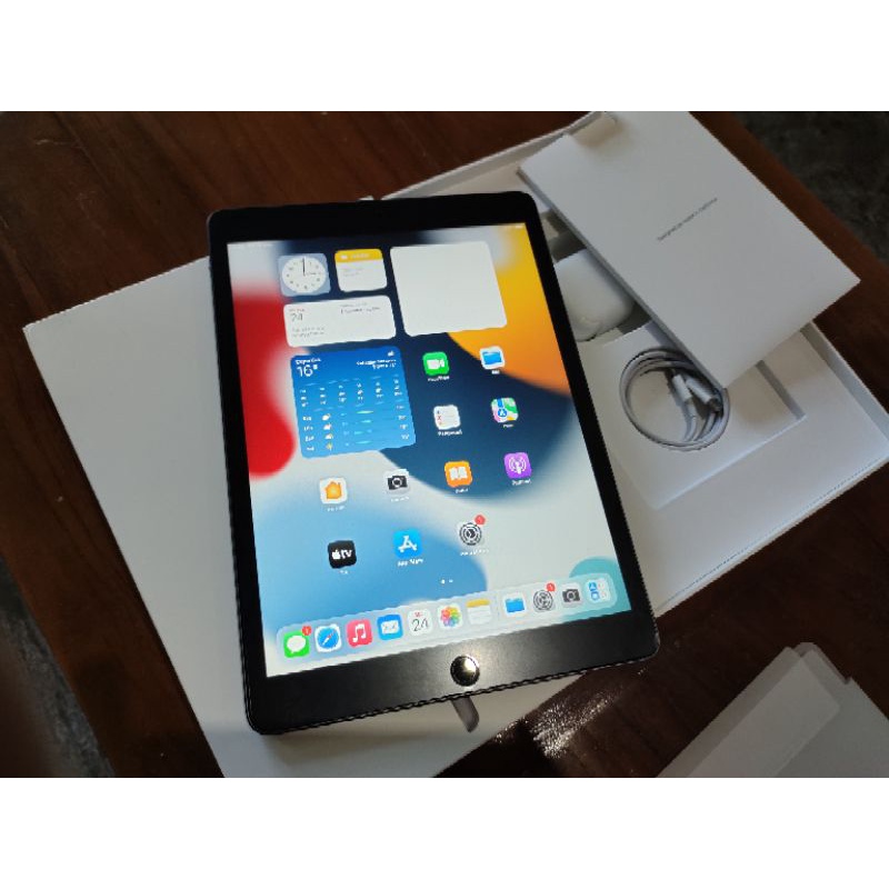 ipad 9 64gb Wi-Fi only fullset mulus