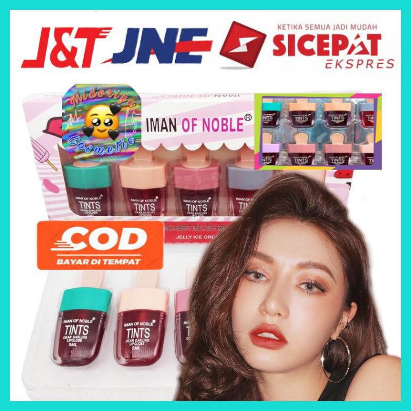 LIPTINT LIPEN LIPSTIK LIPSTIN LIPCREAM BIBIR IMAN OF NOBLE LIPGLOSS LIPSTICK/ LIPTINT IMAN OF NOBLE 