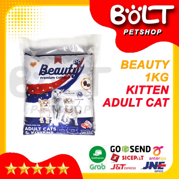 BEAUTY CAT 1KG Makanan Kucing BEAUTY CAT 1KG PREMIUM