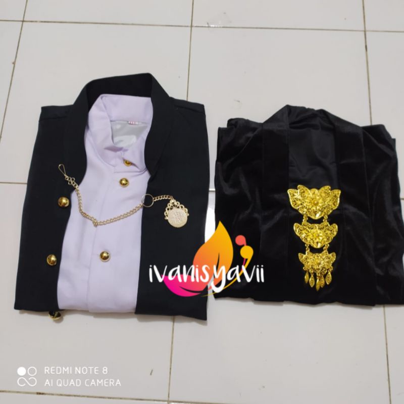 Baju Prewedding Adat Jawa, Motif Jumputan