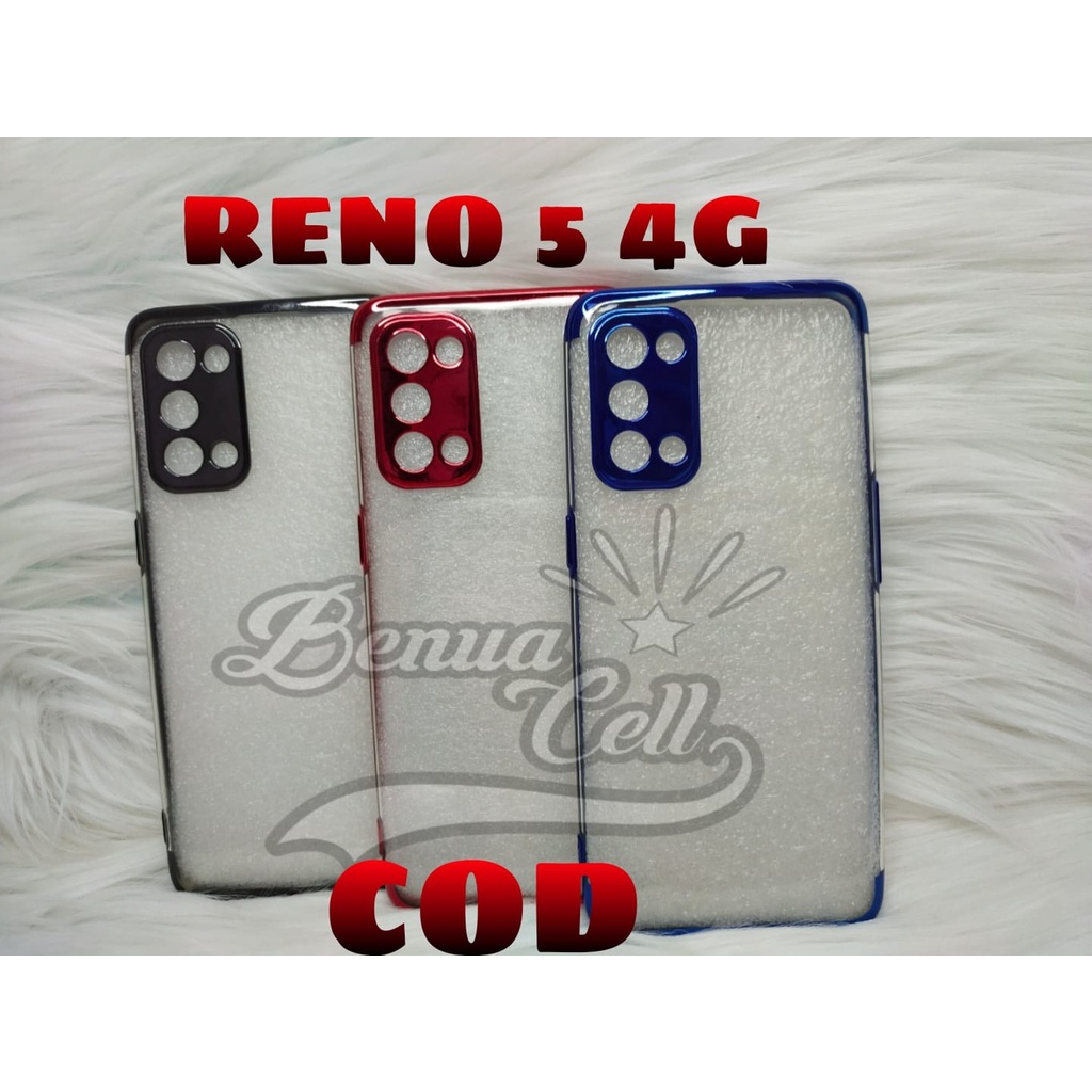 OPPO RENO 5 4G, A74 4G SOFTCASE SHINING CHROME PREMIUN RENO 5 4G OPPO A74 4G - BC