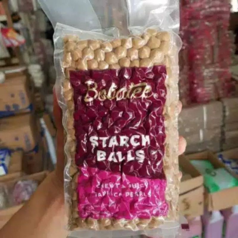 Bobatee Topping Boba Pearl Tapioka 1kg