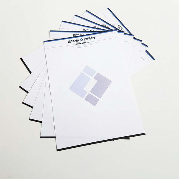 

Cetak Kop Surat A4 1 Rim - HVS 100 Gram Full Color