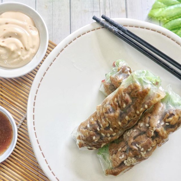 

Beef Bulgogi Springroll