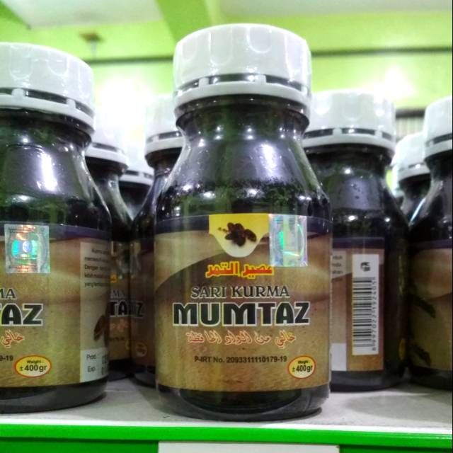 

Sari kurma mumtaz al ghuroba 400 gr bpom