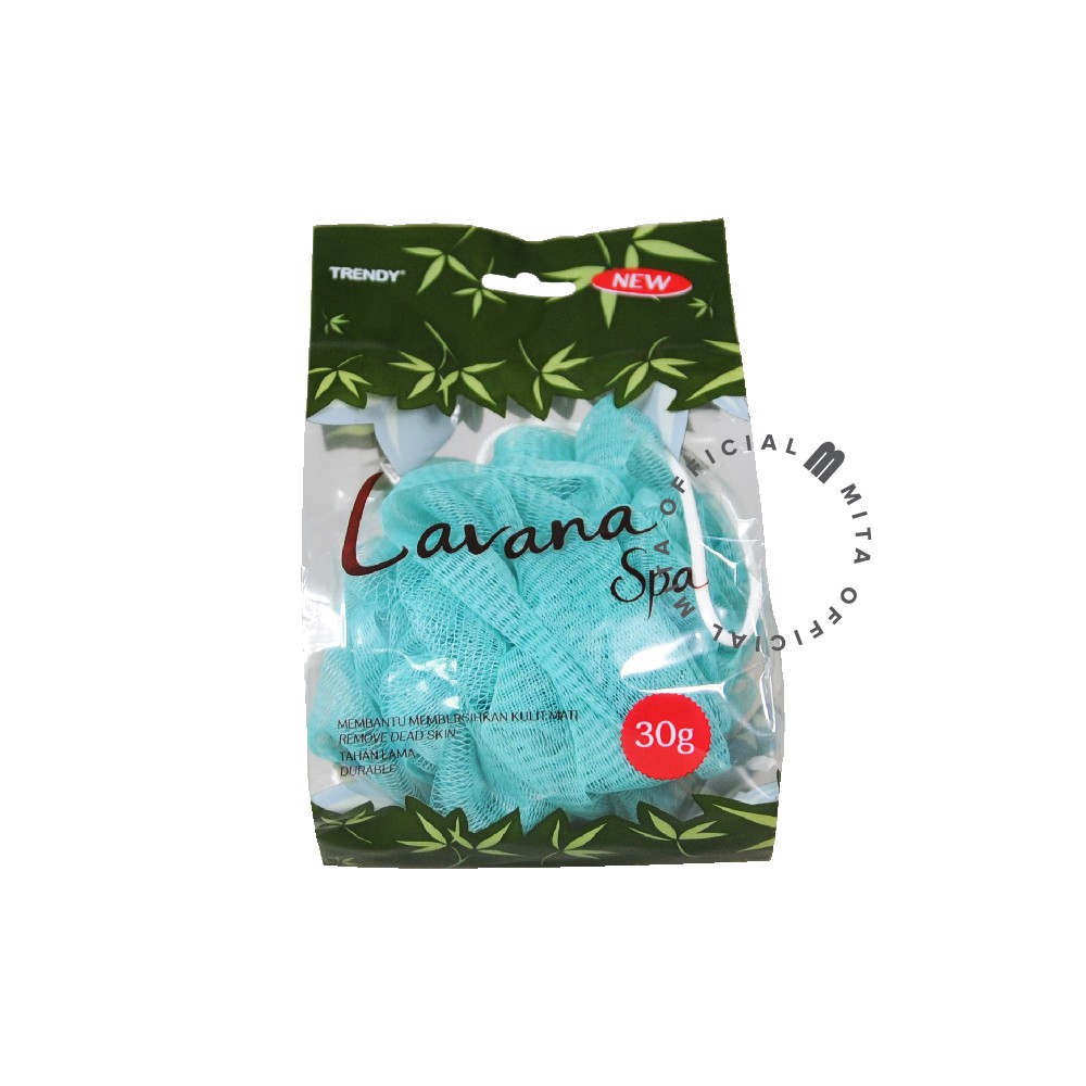 LAVANA Spon Mandi 30g/ Shower Puff/ Sponge Mesh