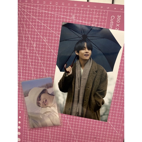 PHOTOCARD BTS OFFICIAL TAEHYUNG WINTER PACKAGE