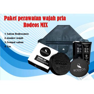 RODEOS CHARCOAL SPECIAL EDITION 4 in 1 FREE HANDUK WAJAH