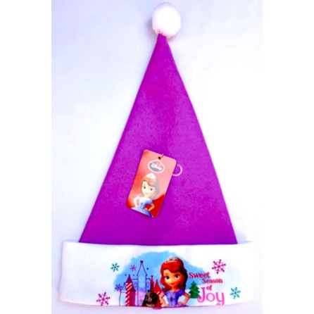 NEW TOPI NATAL DISNEY FROZEN SOFIA CARS MICKEY MINNIE  CHRISTMAS HAT HIASAN NATAL DISNEY ORIGINAL