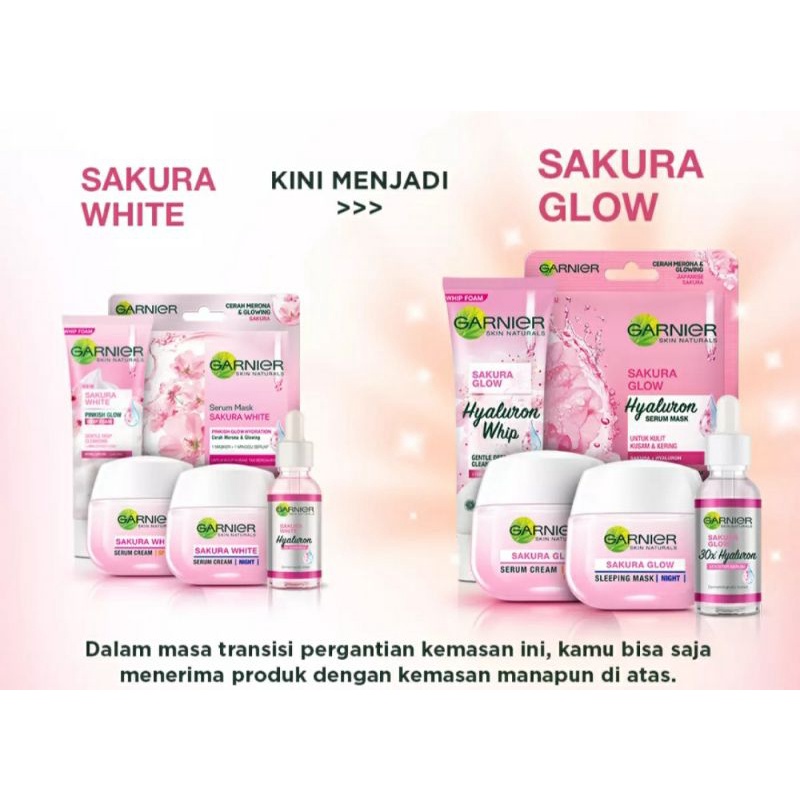 GARNIER MANGKOK BRIGHT COMPLETE 50ML KRIM  SIANG SPF 36 KEMASAN BARU