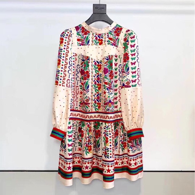 Dress gucci || dress import || dress longsleeve gucci