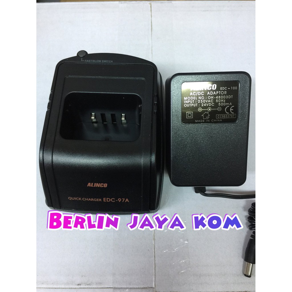 CHARGER HT ALINCO EDC 97 A ORIGINAL UTK  DJ 196 195 193 596 496