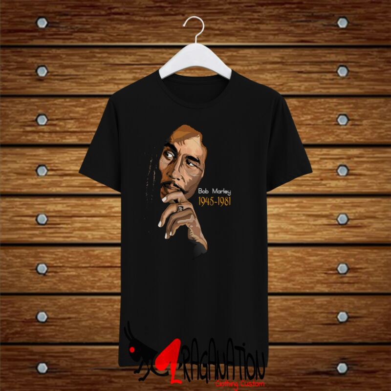 KAOS DISTRO MUSIK BOB MARLEY SABLON DTG A3
