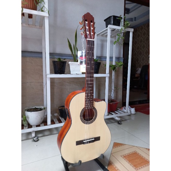 GITAR CORT AC120 CE ORIGINAL GITAR CLASSIC ELEKTRIK ORIGINAL