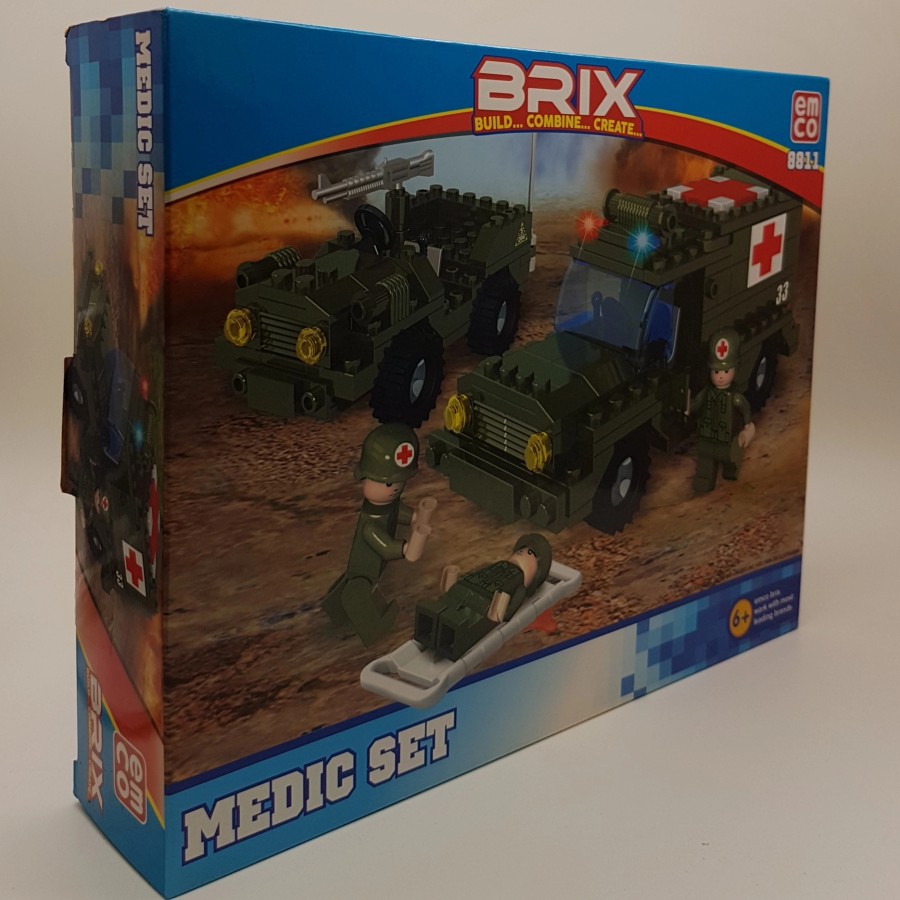 Emco Brix Medic Set Mainan - Peralatan Medis Emco Brix 8811